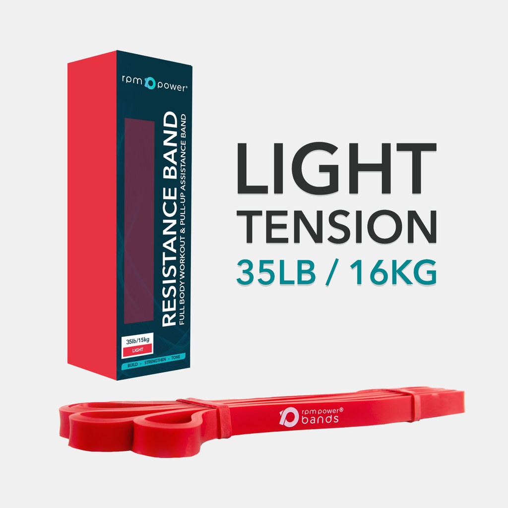 Pull Up Assist Band Red