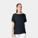 Yoga Loose Tee Women Blueberry