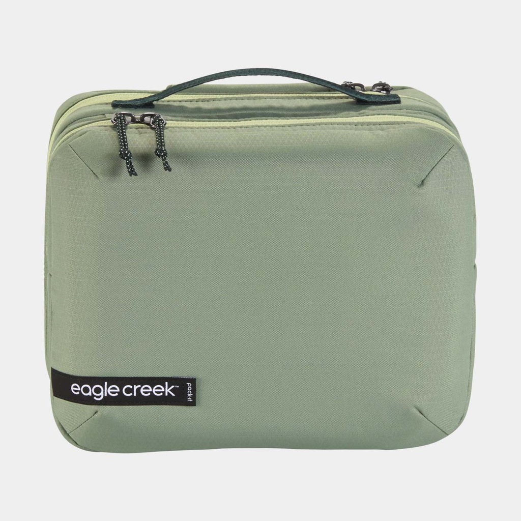 Pack-It Reveal Trifold Toiletry Kit Mossy Green
