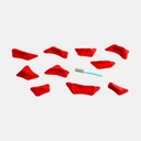 ProLine Screw-Ons 6 (10pcs) M Traffic Red