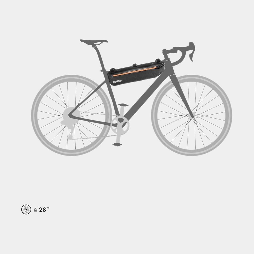 Frame-Pack Toptube 3L Black / Matt