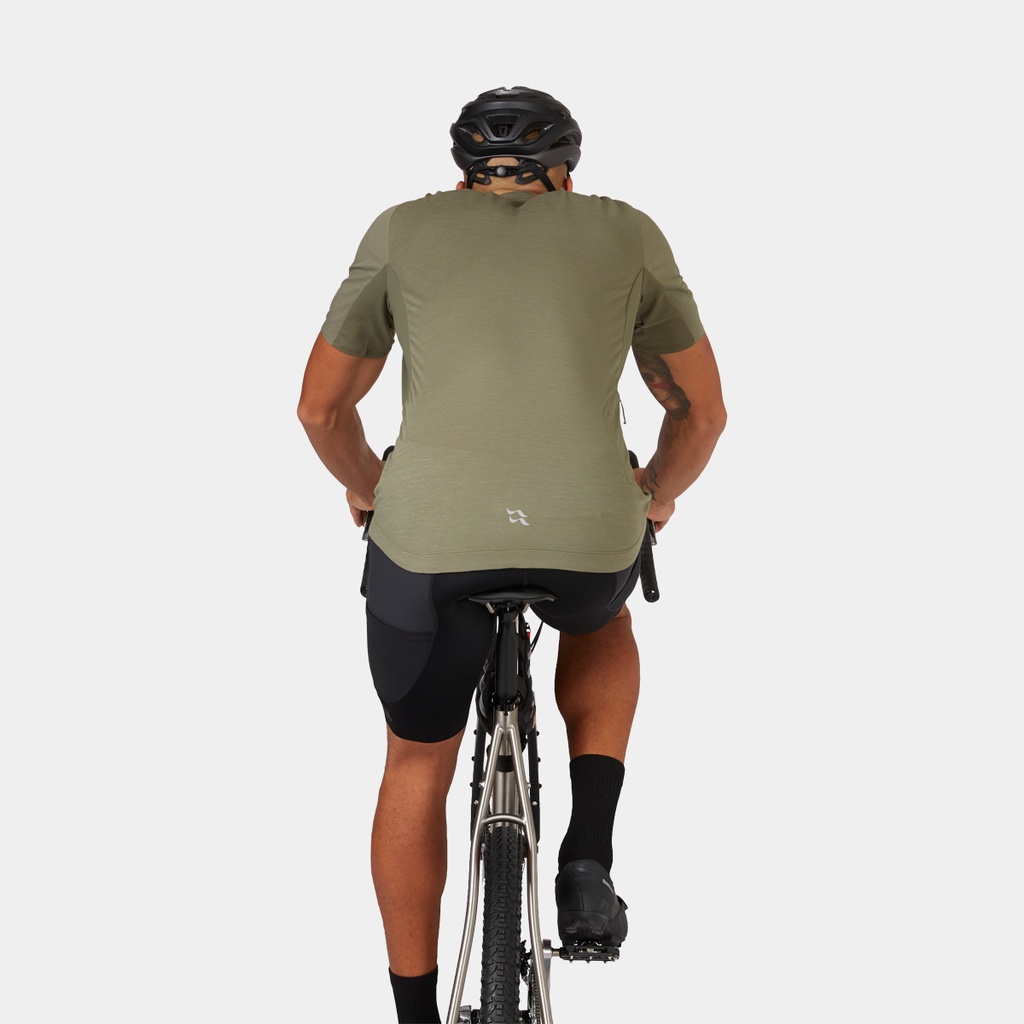 Cindercrino Zip Tee Light Khaki