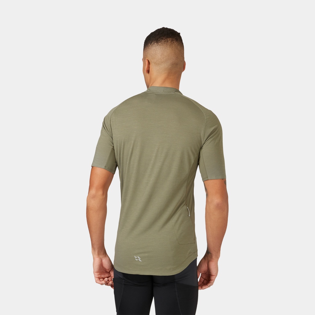 Cindercrino Zip Tee Light Khaki