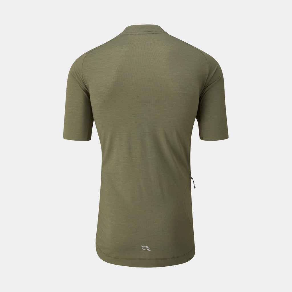 Cindercrino Zip Tee Light Khaki
