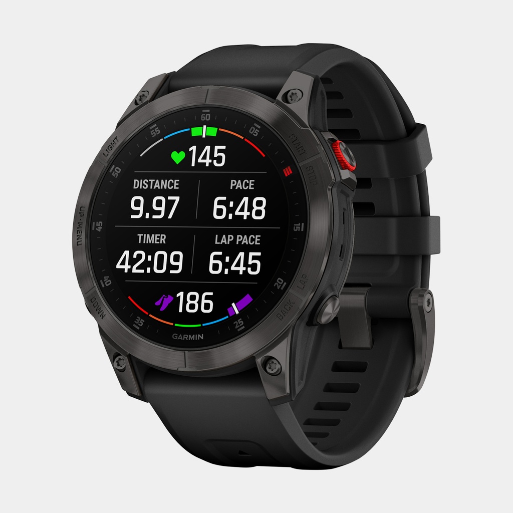 Epix Gen 2 Sapphire (2022) Black Titanium DLC w/ Black Band