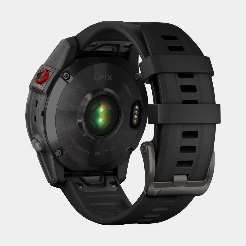 Epix Gen 2 Sapphire (2022) Black Titanium DLC w/ Black Band