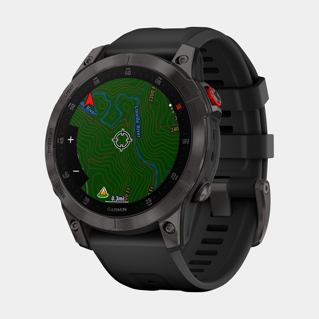 Epix Gen 2 Sapphire (2022) Black Titanium DLC w/ Black Band