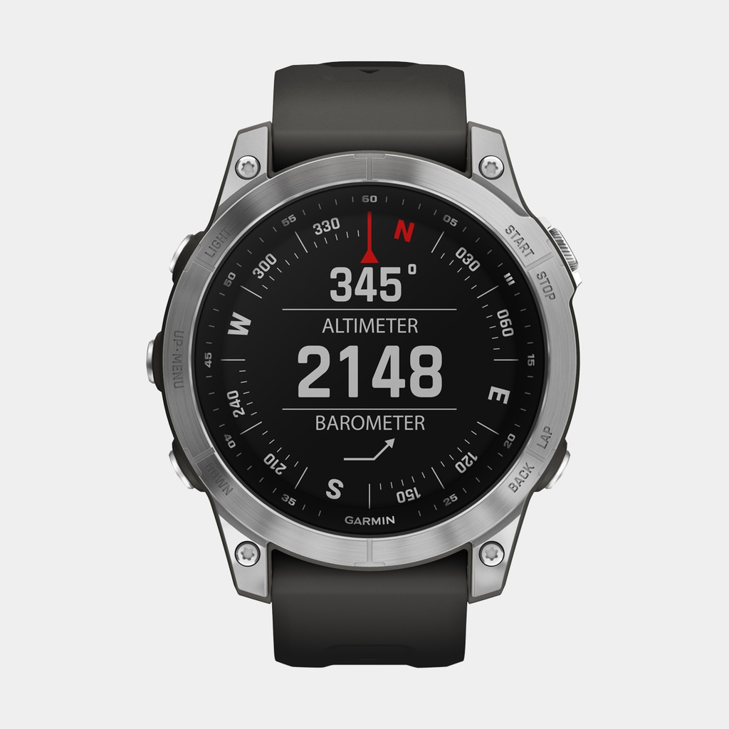 Fenix 7 (2022) Silver w/ Graphite Band