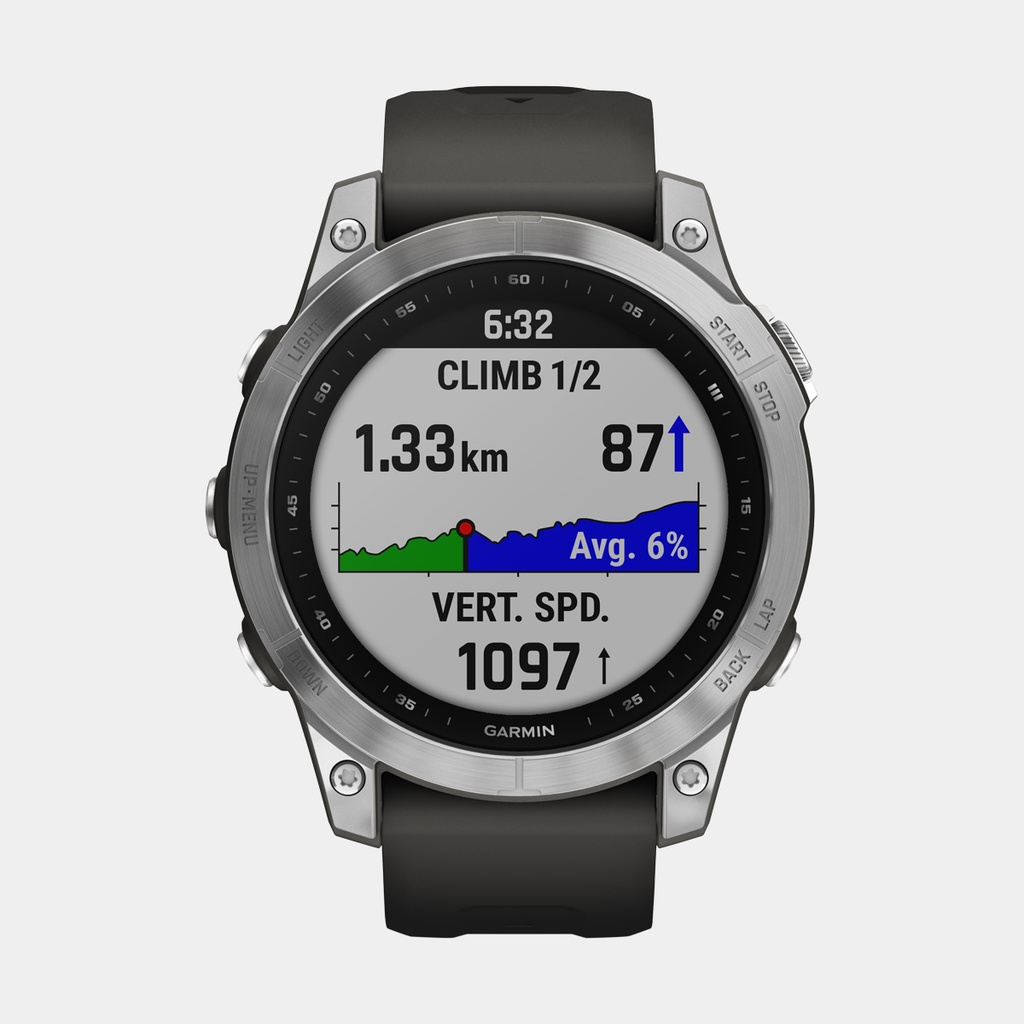 Fenix 7 (2022) Silver w/ Graphite Band