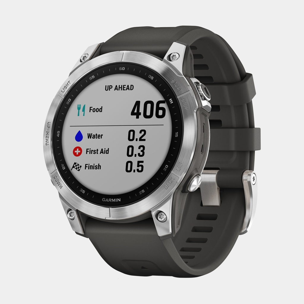 Fenix 7 (2022) Silver w/ Graphite Band