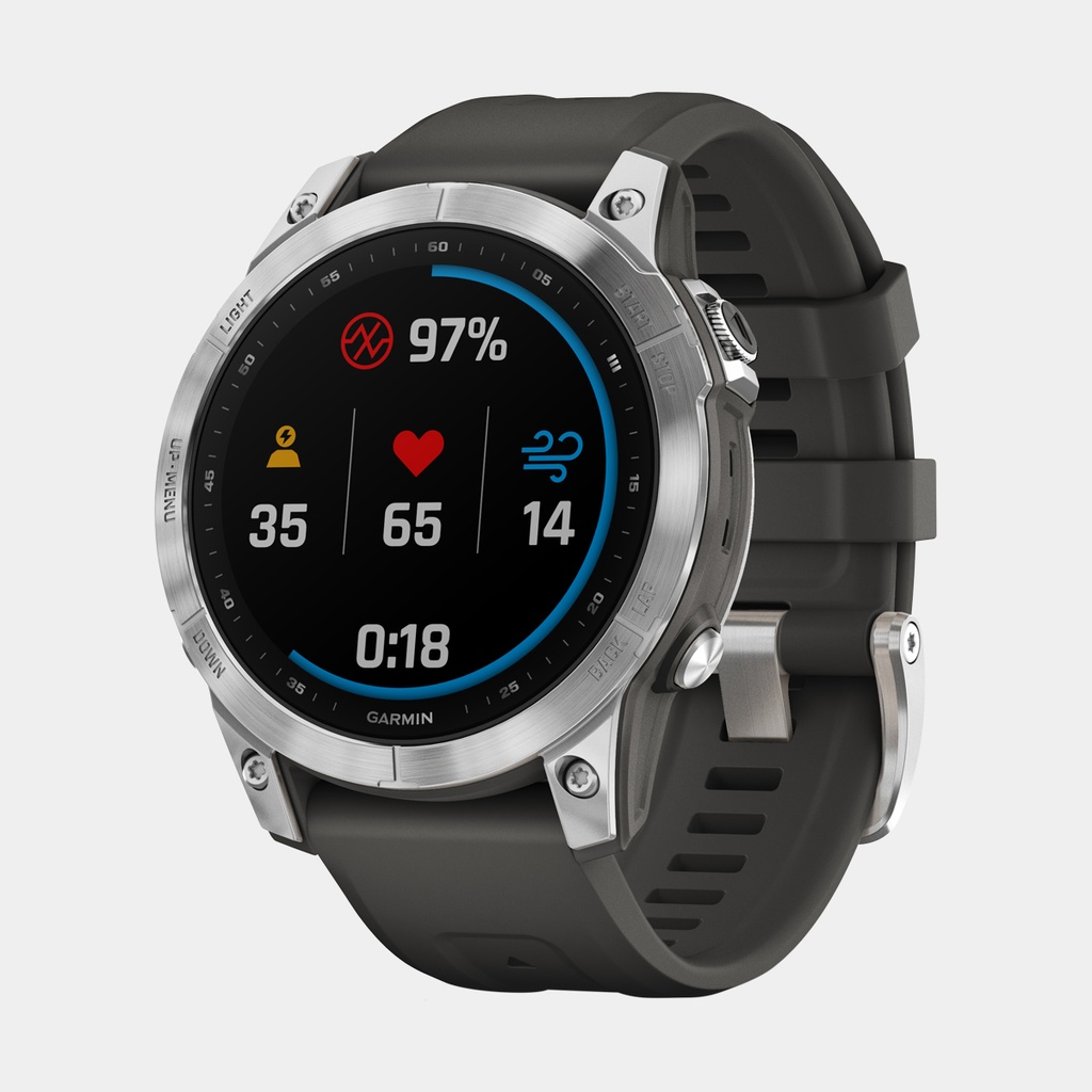 Fenix 7 (2022) Silver w/ Graphite Band