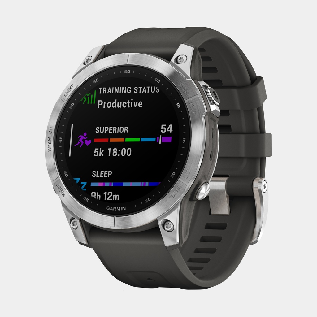 Fenix 7 (2022) Silver w/ Graphite Band