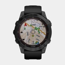Fenix 7 Sapphire Solar (2022) Black DLC Titanium w/ Black Band