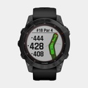 Fenix 7 Sapphire Solar (2022) Black DLC Titanium w/ Black Band