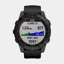 Fenix 7 Sapphire Solar (2022) Black DLC Titanium w/ Black Band