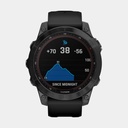 Fenix 7 Sapphire Solar (2022) Black DLC Titanium w/ Black Band