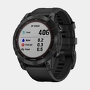 Fenix 7 Sapphire Solar (2022) Black DLC Titanium w/ Black Band