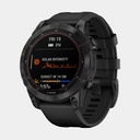 Fenix 7 Sapphire Solar (2022) Black DLC Titanium w/ Black Band