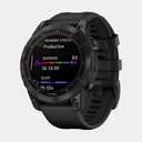 Fenix 7 Sapphire Solar (2022) Black DLC Titanium w/ Black Band