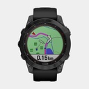 Fenix 7 Sapphire Solar (2022) Black DLC Titanium w/ Black Band