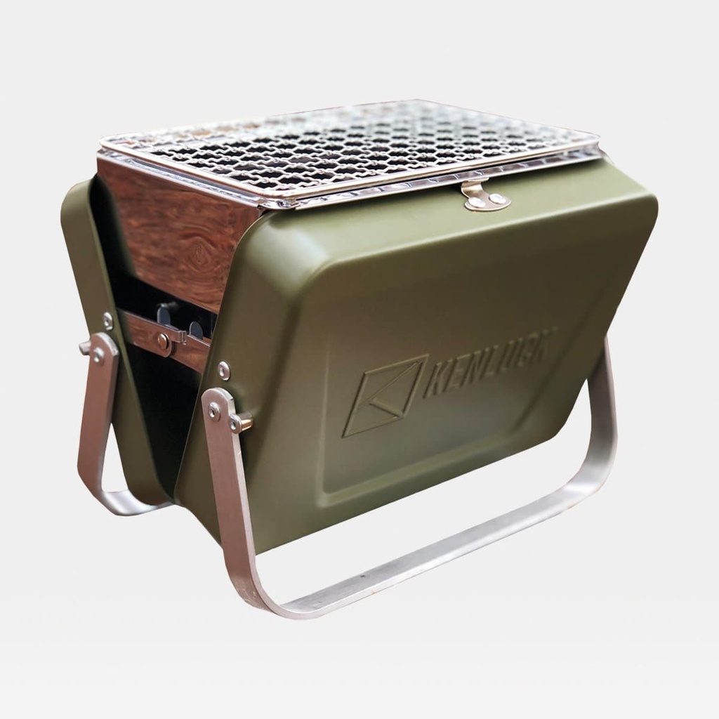Kenluck Mini Grill Oliver Matte Green