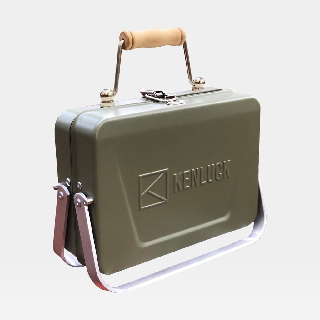 Kenluck Mini Grill Oliver Matte Green