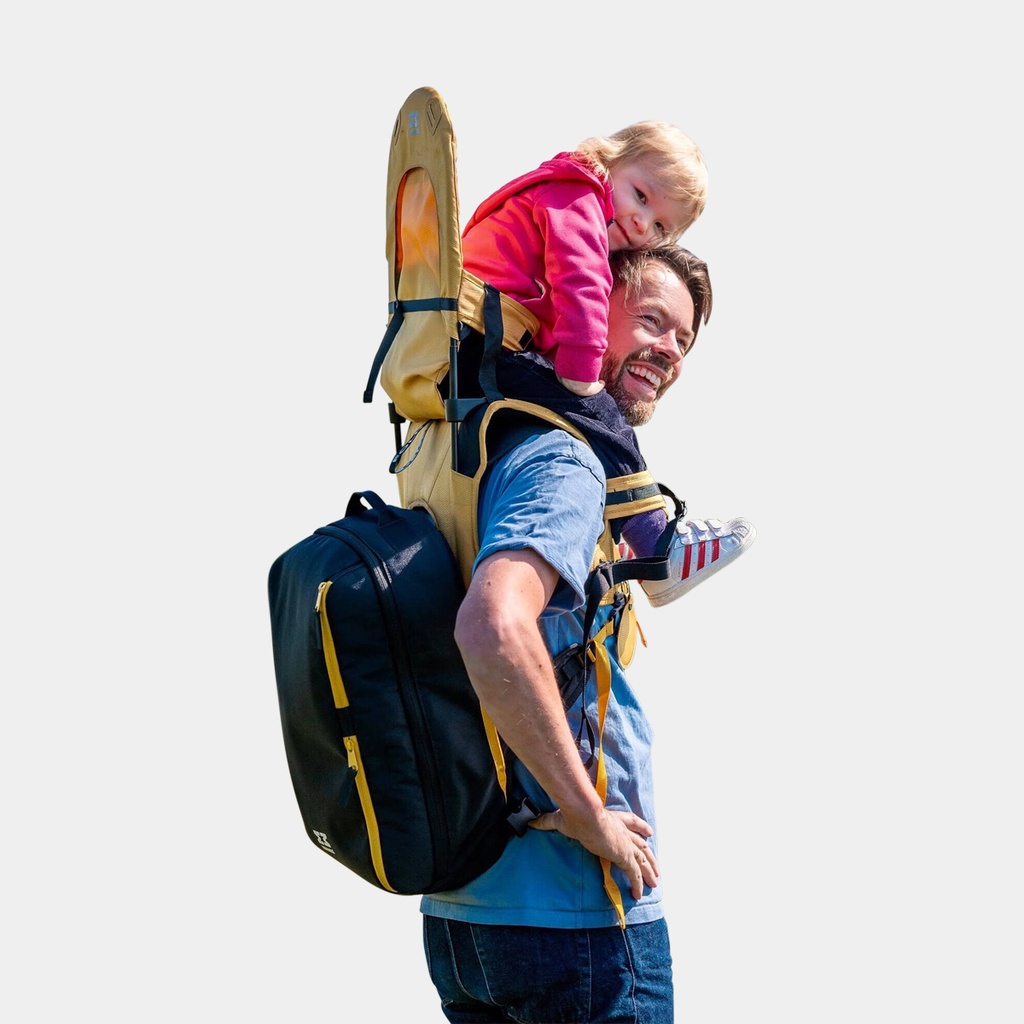MiniMeis Backpack Yellow Black