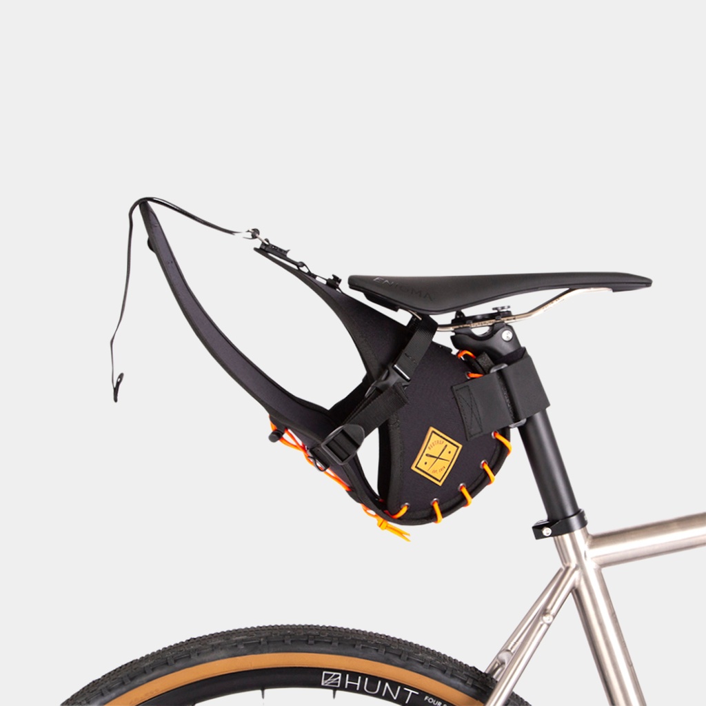 Saddle Bag Small 8L Orange / Black
