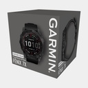 Fenix 7X Sapphire Solar (2022) Carbon Gray DLC w/ Black Band
