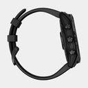 Fenix 7X Sapphire Solar (2022) Carbon Gray DLC w/ Black Band (copie)