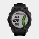 Fenix 7X Sapphire Solar (2022) Carbon Gray DLC w/ Black Band (copie)