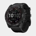 Fenix 7X Sapphire Solar (2022) Carbon Gray DLC w/ Black Band (copie)