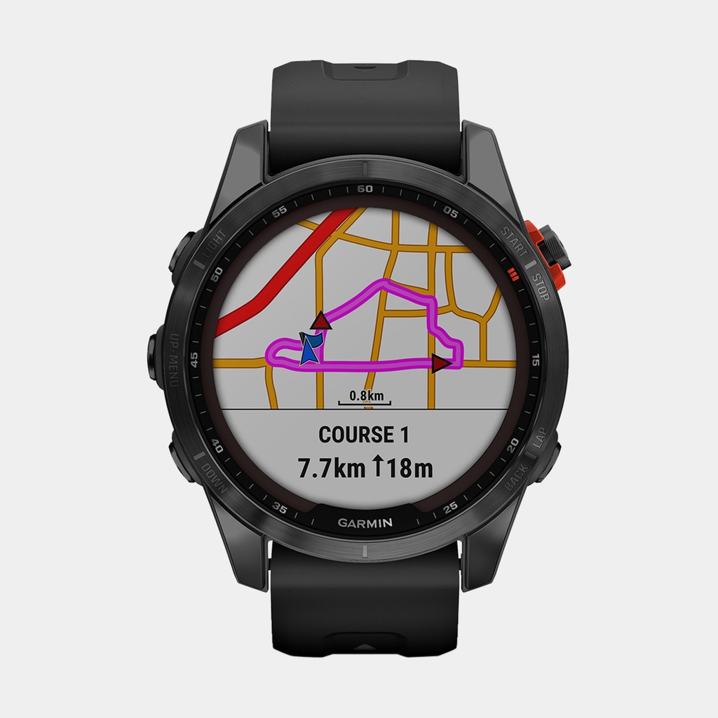 Fenix 7S Solar (2022) Slate Gray w/ Black Band