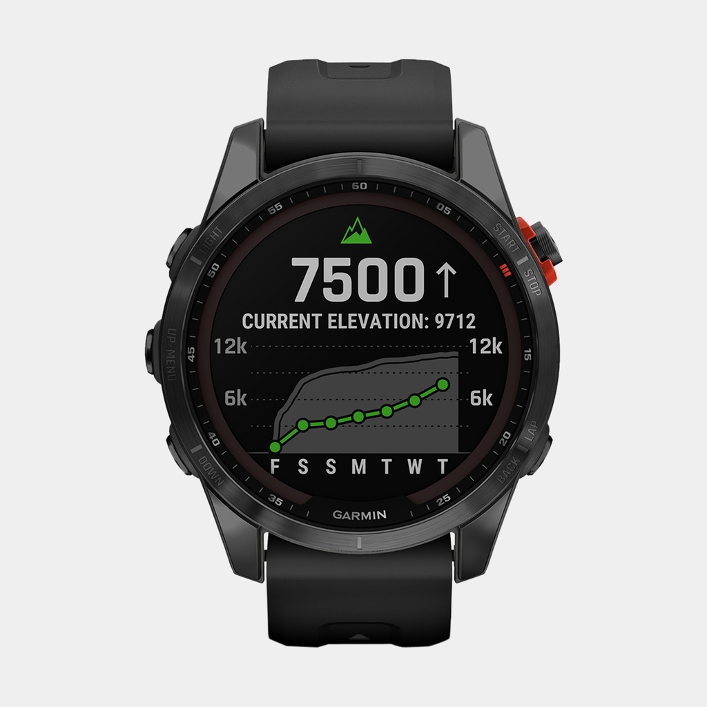 Fenix 7S Solar (2022) Slate Gray w/ Black Band