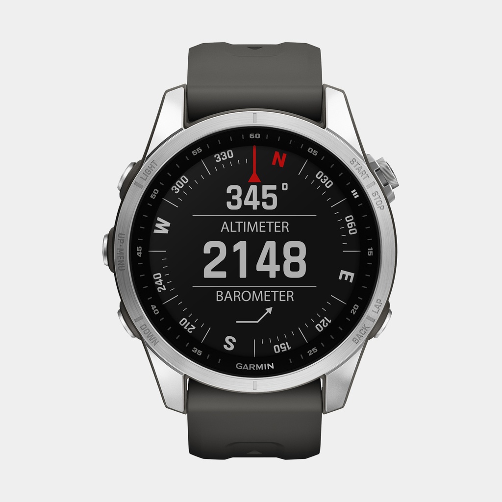 Fenix 7S (2022) Silver w/ Graphite Band