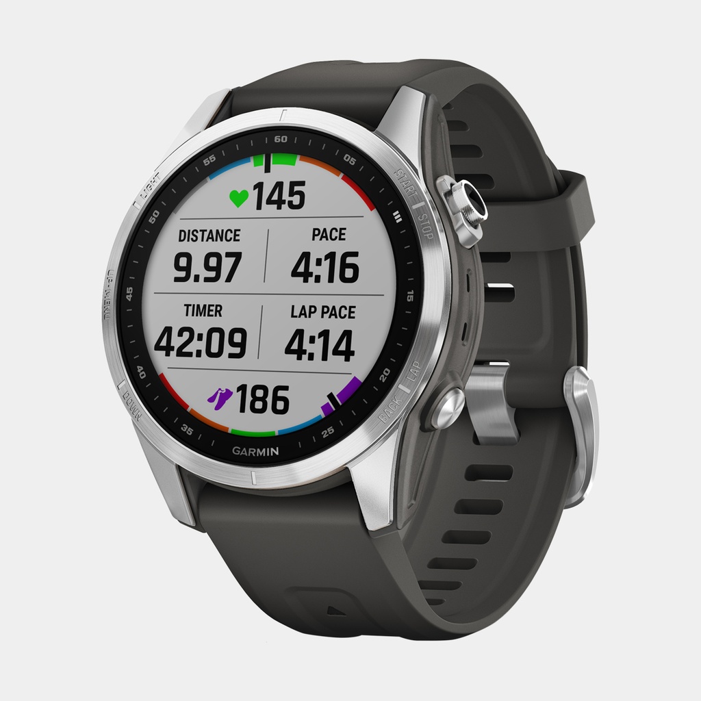 Fenix 7S (2022) Silver w/ Graphite Band