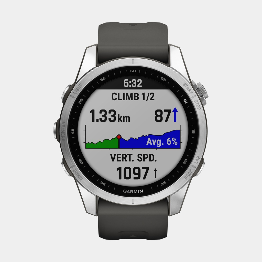 Fenix 7S (2022) Silver w/ Graphite Band