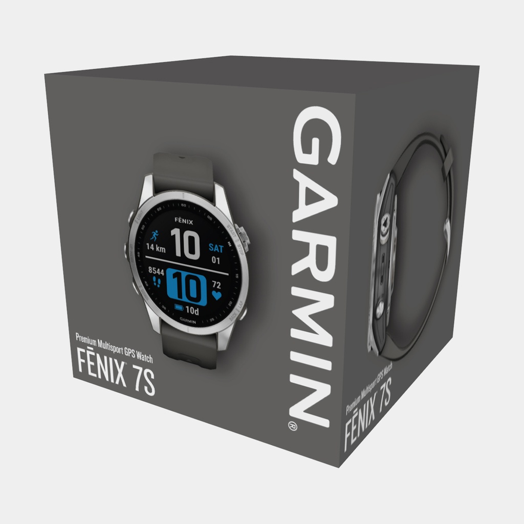 Fenix 7S (2022) Silver w/ Graphite Band