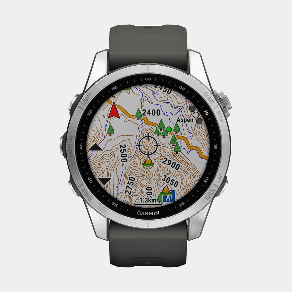 Fenix 7S (2022) Silver w/ Graphite Band