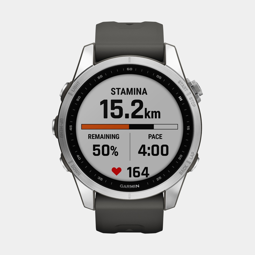 Fenix 7S (2022) Silver w/ Graphite Band