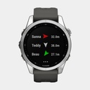 Fenix 7S (2022) Silver w/ Graphite Band