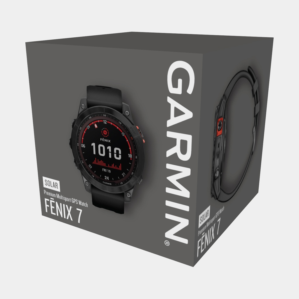 Fenix 7 Solar (2022) Slate Gray w/ Black Band