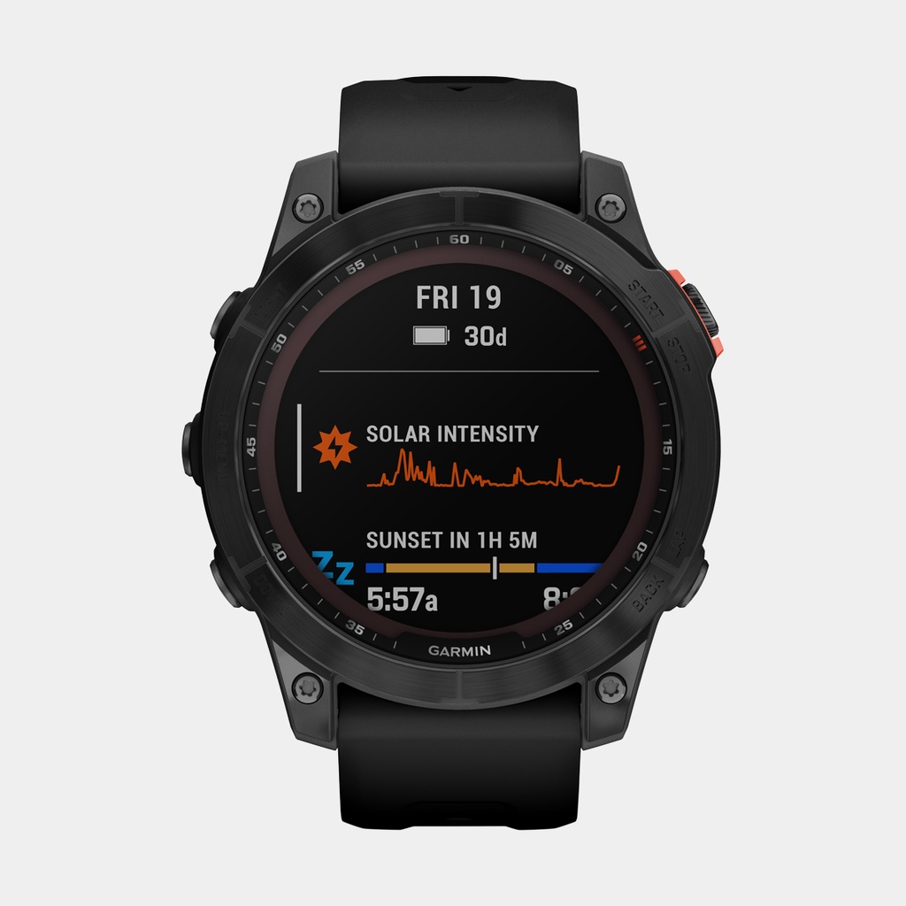 Fenix 7 Solar (2022) Slate Gray w/ Black Band