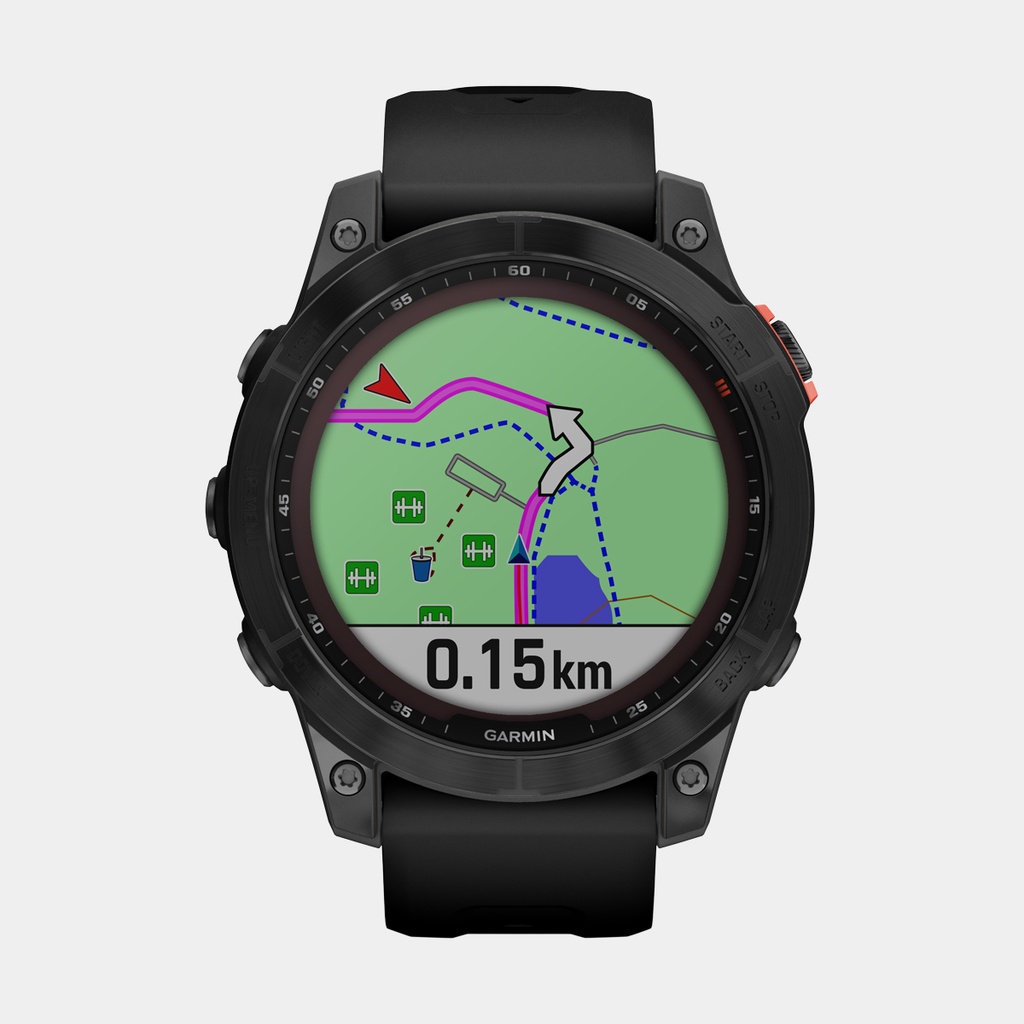Fenix 7 Solar (2022) Slate Gray w/ Black Band