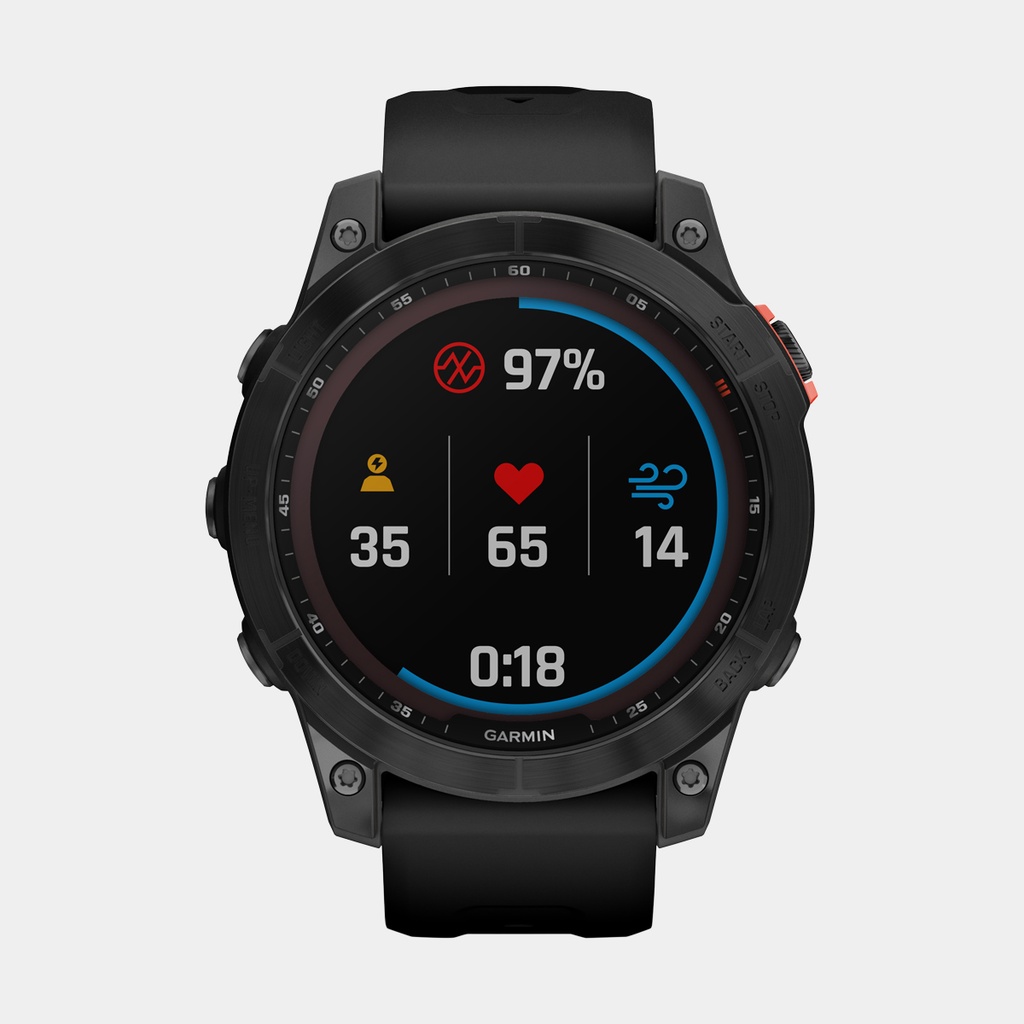 Fenix 7 Solar (2022) Slate Gray w/ Black Band