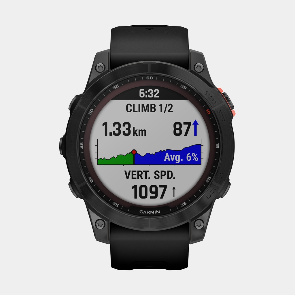 Fenix 7 Solar (2022) Slate Gray w/ Black Band