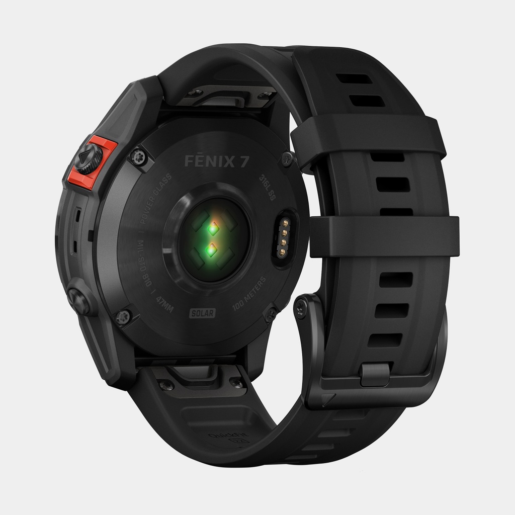 Fenix 7 Solar (2022) Slate Gray w/ Black Band