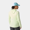 Bolt Polartec Hoodie Women Lime Cream / TNF Black