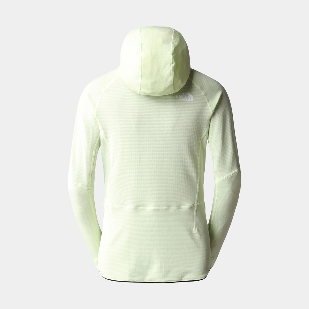 Bolt Polartec Hoodie Women Lime Cream / TNF Black