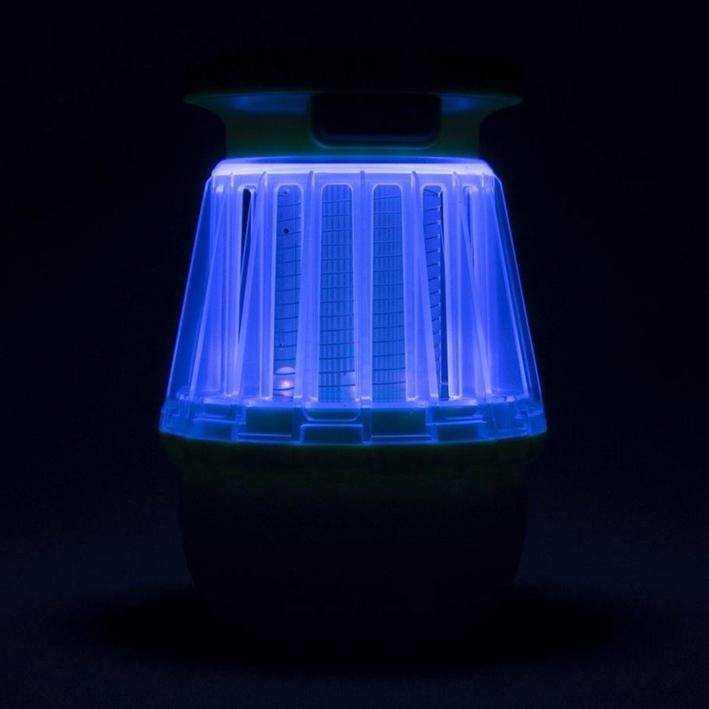 Buzz USB Solar Lantern & Mosquito Catcher Blue